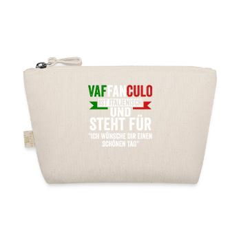 Italiener Vaffanculo Italia Italienisch Italien - Bio-Täschchen - Natur - Vorne