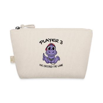 Third Baby Player 3 has entered the game Baby - Organic Pouch - nature - Front