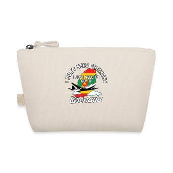 Grenada flag I Grenada Souvenirs - Organic Pouch - nature - Front