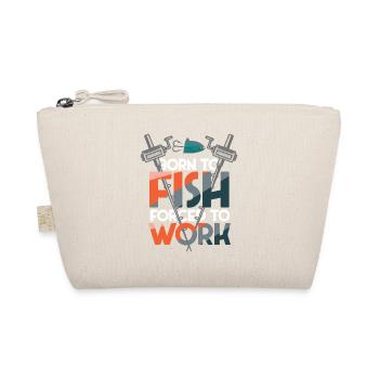 Anglers Fishing Fishermen Fishing - Organic Pouch - nature - Front