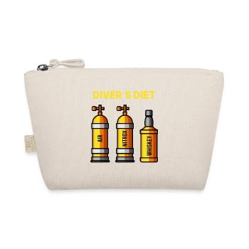 Divers Whiskey Whiskey Plongeur Drôle Plongeur - Trousse biologique - nature - Devant