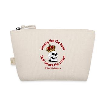 Citation de Shakespeare - Crâne avec Illustration de la Couronne - Trousse biologique - nature - Devant