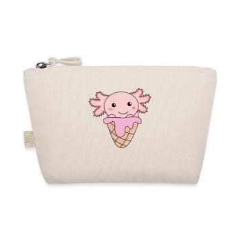 Axolotl rose gaufres doux animaux Axolotls - Trousse biologique - nature - Devant