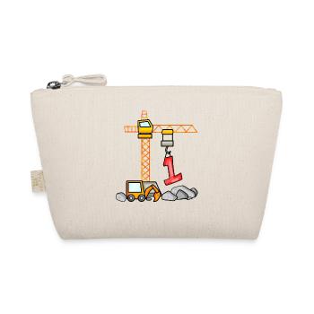 Pelle t-shirt 1 anniversaire 1 ans de garçon t-shirt - Trousse biologique - nature - Devant