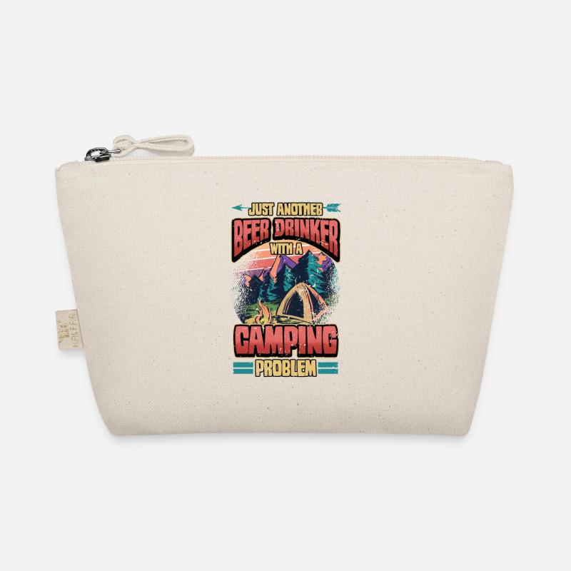 Funny caravan camper beer saying gift Organic Pouch