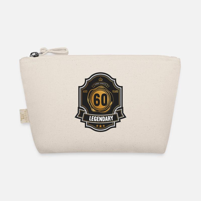 60. Geburtstag 60 Jahre Whiskey Whisky Label Bio-Täschchen
