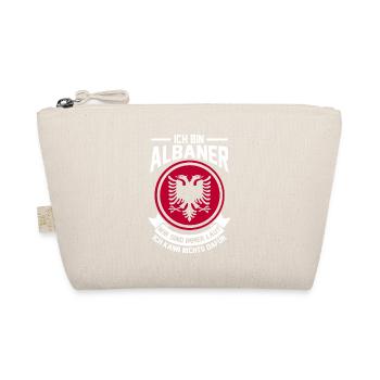 Albaner Laut Albanisch Albanien Geschenk - Bio-Täschchen - Natur - Vorne