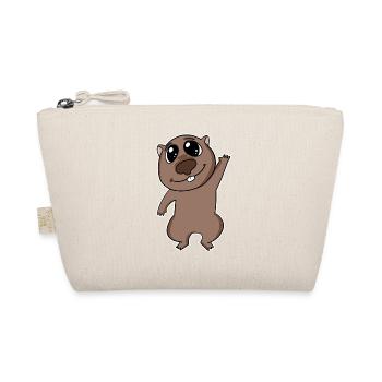 Wombat motif mignon mignon animal - Trousse biologique - nature - Devant