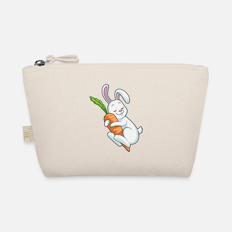 Hase Karotte - Bio-Täschchen - Natur