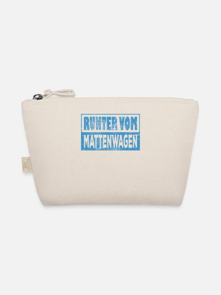 Runter vom Mattenwagen Sportlrhrer Trainer - Bio-Täschchen - Natur