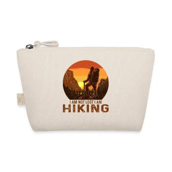 Hiking Nature Mountains Hiking Adventure Gift - Organic Pouch - nature - Front