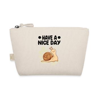 snail - Organic Pouch - nature - Front