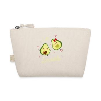 Avocado, Avocado Lebensmittel, veganes Essen, - Bio-Täschchen - Natur - Vorne