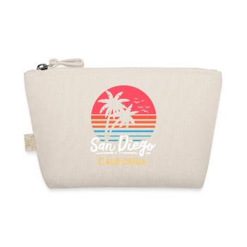 San Diego Kalifornien CA Vintage - Bio-Täschchen - Natur - Vorne