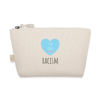 Against Racism Fascism - Organic Pouch - nature - Front