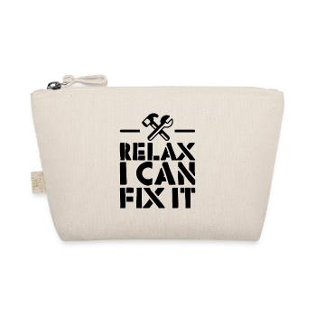 Relax I Can Fix It 3 - Organic Pouch - nature - Front