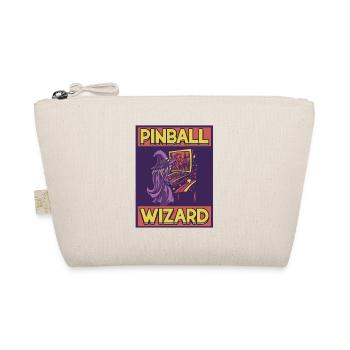 Pinball Wizard Pinball Machine Arcade Game - Organic Pouch - nature - Front