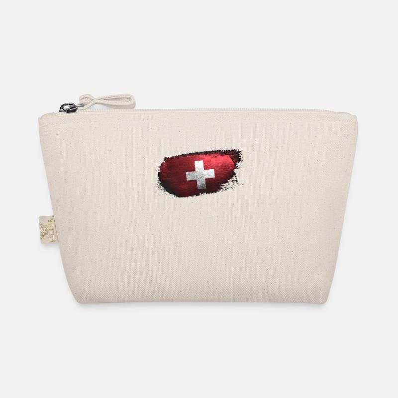 Schweiz Trikot Schweizer Flagge Bio-Täschchen