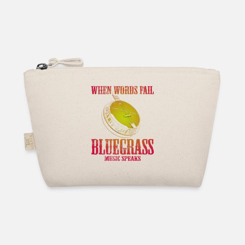 Bluegrass Banjo Guitar Organic Pouch