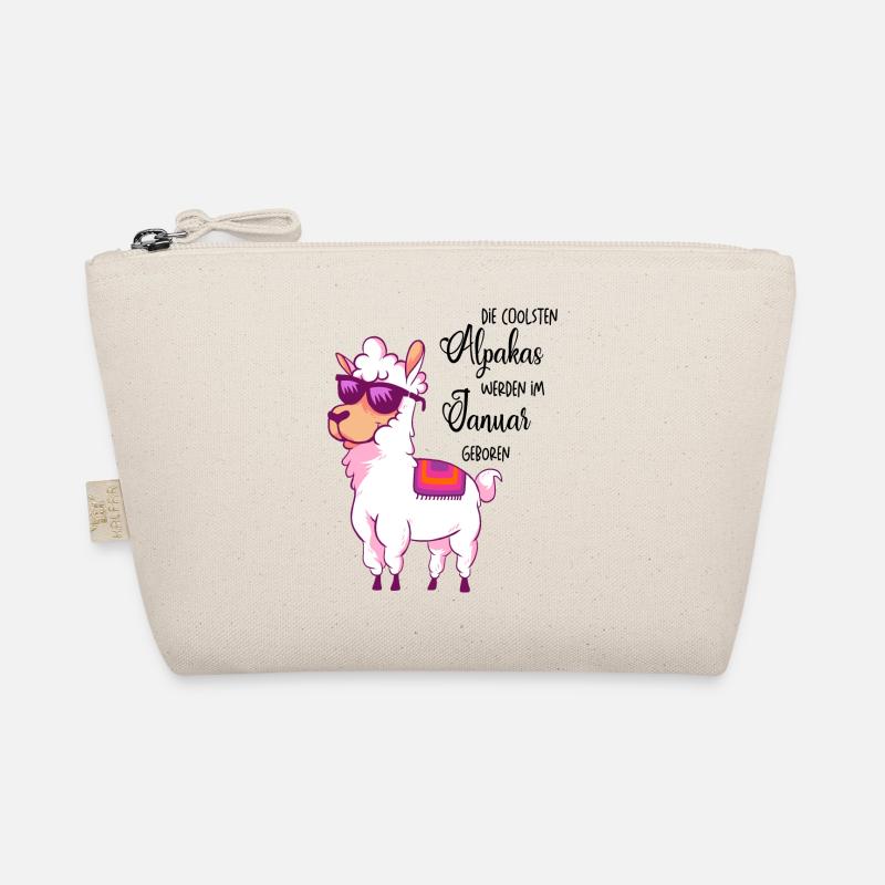Die coolsten Alpakas werden im Januar geboren Bio-Täschchen