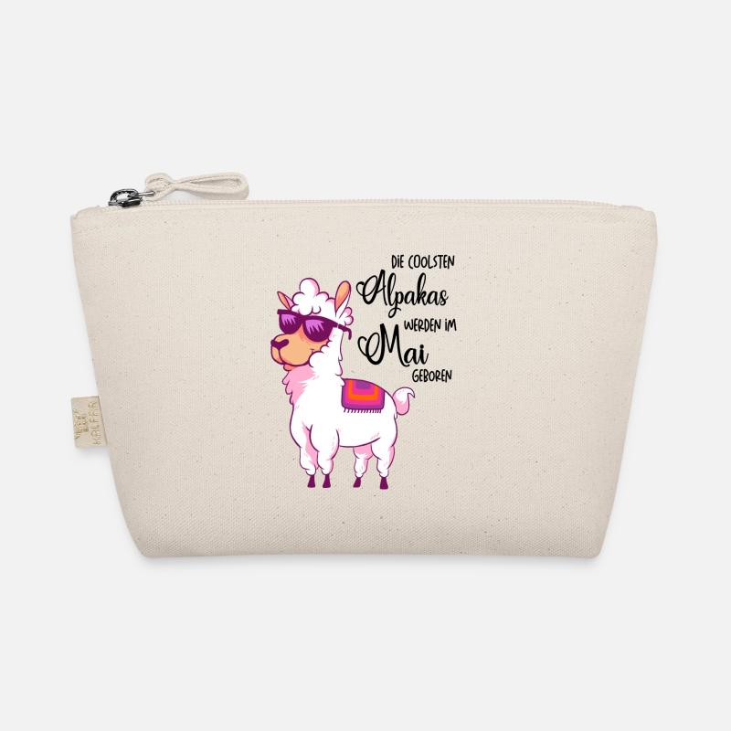 Die coolsten Alpakas werden im Mai geboren Bio-Täschchen