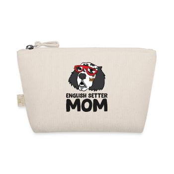 English Setter Mama Lustiger English Setter - Trousse biologique - nature - Devant