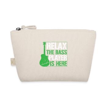 Bass Gitarrist Bassist Bass Spieler - Bio-Täschchen - Natur - Vorne