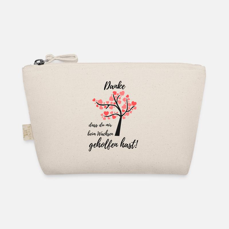 Erzieherin Tagesmutter Geschenk Abschiedsgeschenk - Bio-Täschchen - Natur