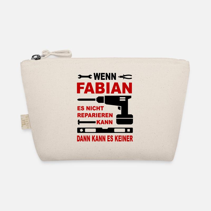 Name Geschenkidee Namenstag FABIAN Bio-Täschchen
