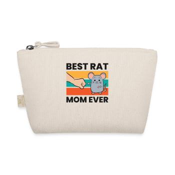 Best Rat Mom Ever Rat Mom - Organic Pouch - nature - Front