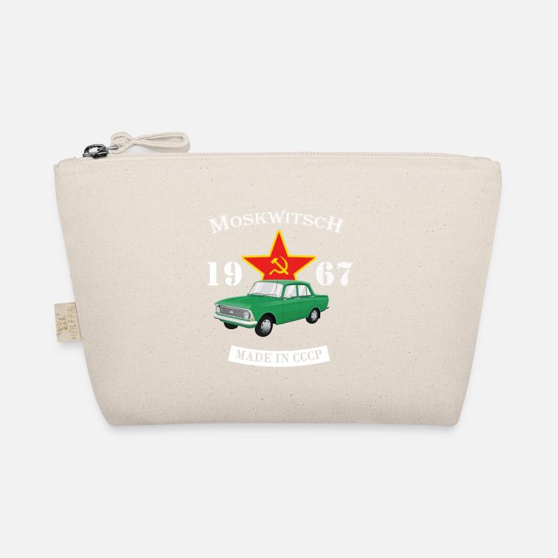 Moskwitsch 412 Made in Sovietunion Russia 1967 - Bio-Täschchen - Natur