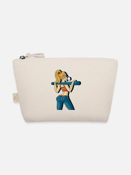 Cool Girl Cool Girl Bubble Fit Grafikdesign Baseba - Bio-Täschchen - Natur