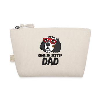 English Setter Papa Amour English Setter - Trousse biologique - nature - Devant
