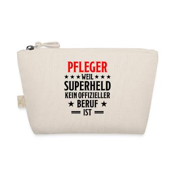 Pfleger Pflege Fun Lustiger Spruch Krank Geschenk - Bio-Täschchen - Natur - Vorne