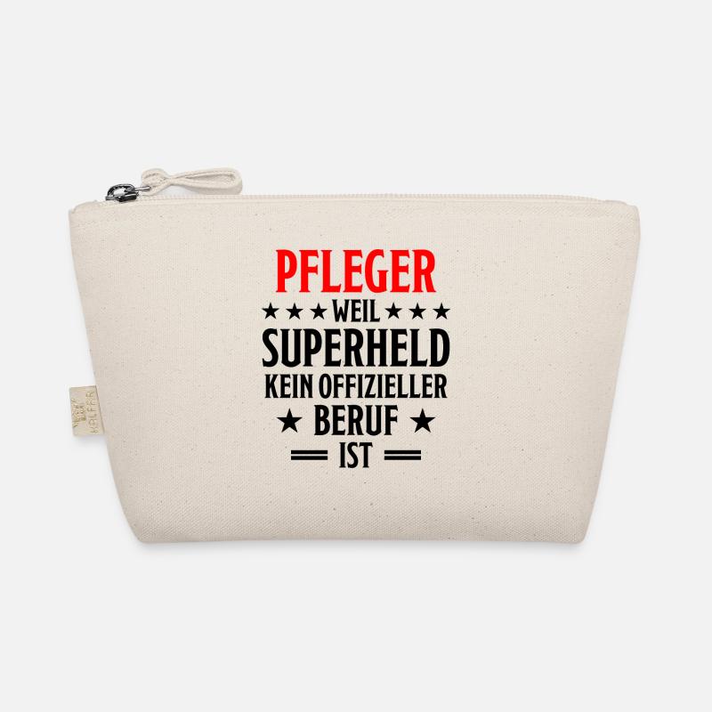 Pfleger Pflege Fun Lustiger Spruch Krank Geschenk - Bio-Täschchen - Natur