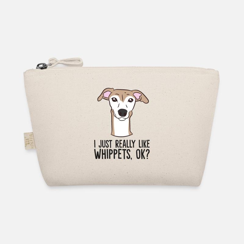 Ich mag Whippets einfach wirklich Bio-Täschchen