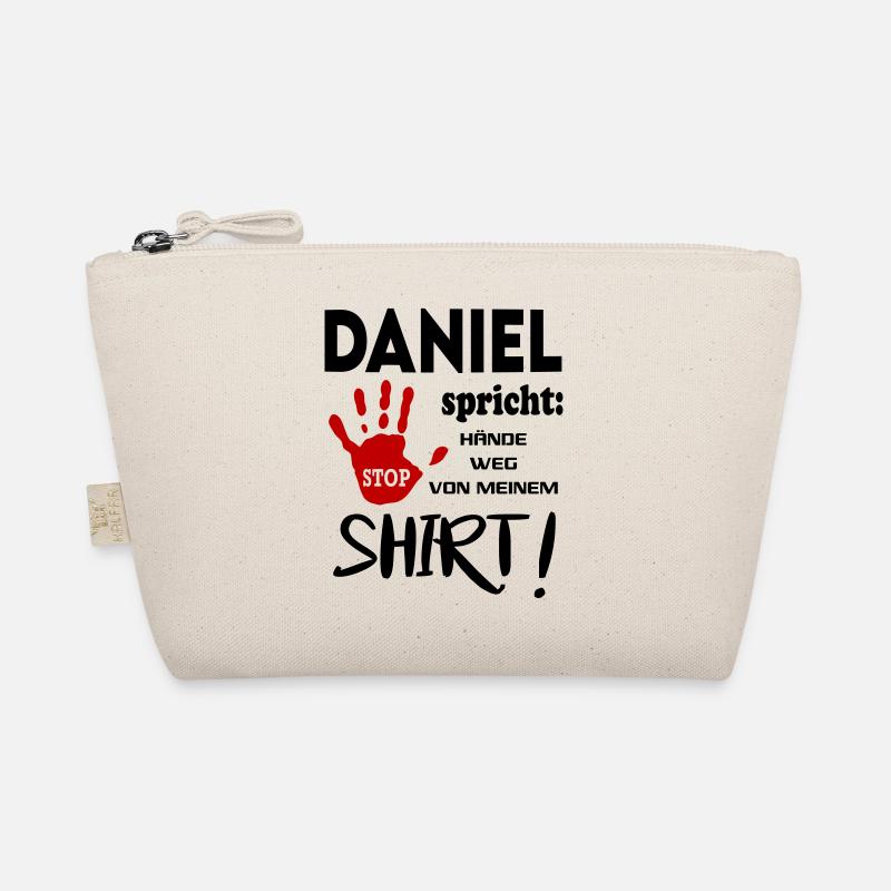Name Namenstag Geschenkidee DANIEL Bio-Täschchen