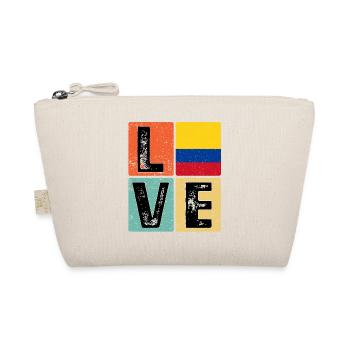 I Love Colombia drapeau pour la fierté colombienne - Trousse biologique - nature - Devant