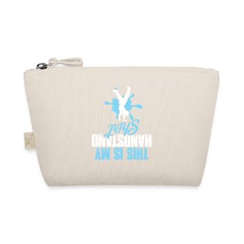 handstand cheerleading - Organic Pouch - nature - Front