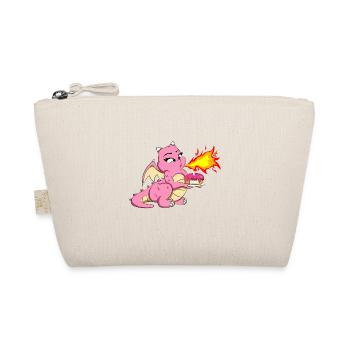 I AM 1 Dragon Birthday 1 Year Girl Anime - Organic Pouch - nature - Front