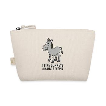 J’aime les ânes et peut-être comme 3 ânes - Trousse biologique - nature - Devant