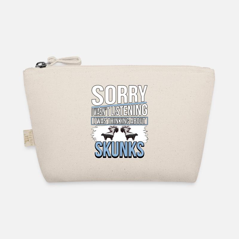 Stinktier I Was Thinking About Skunks Bio-Täschchen