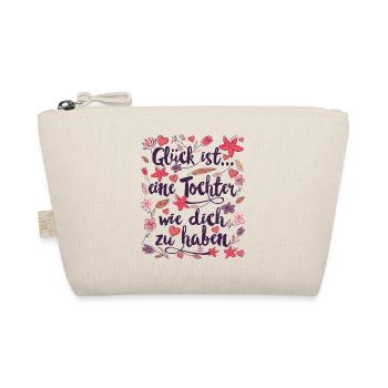 Tochter Geschenk für Töchter Geschenke - Bio-Täschchen - Natur - Vorne