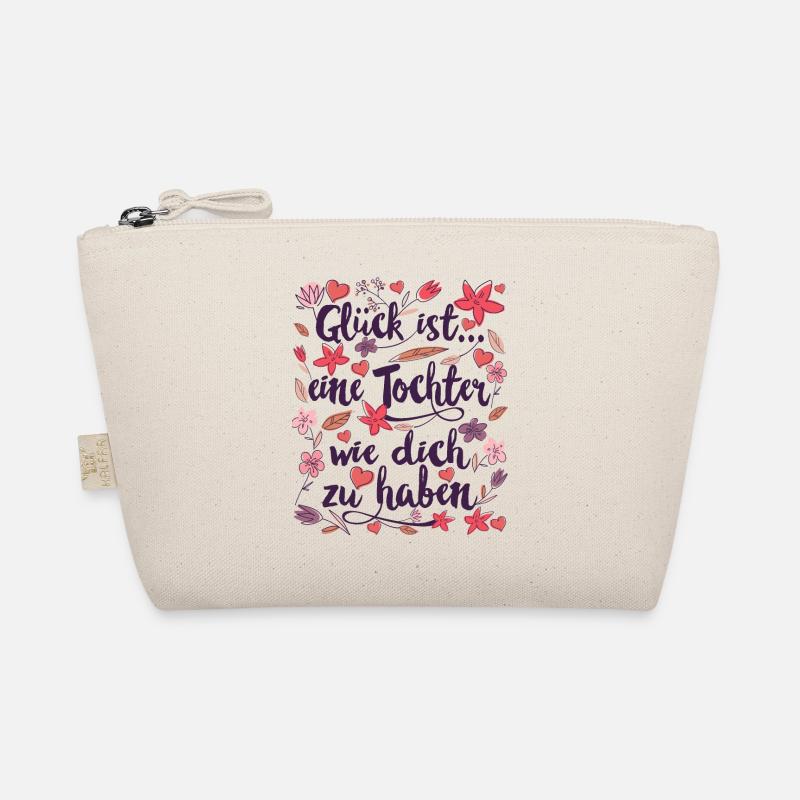 Tochter Geschenk für Töchter Geschenke - Bio-Täschchen - Natur