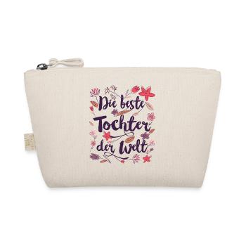 Beste Tochter - Bio-Täschchen - Natur - Vorne
