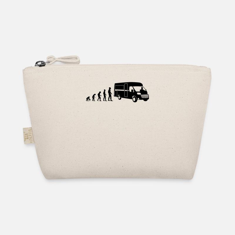 Camping Camper Wohnmobil Van Evolution Geschenk Bio-Täschchen