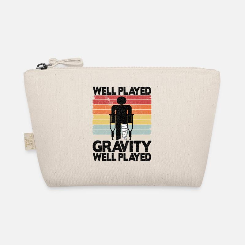 Well Played Gravity Broken Leg Surgery Recovery Organic Pouch