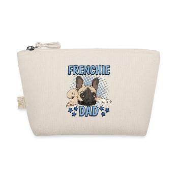 French Bulldog Frenchie Dad - Organic Pouch - nature - Front