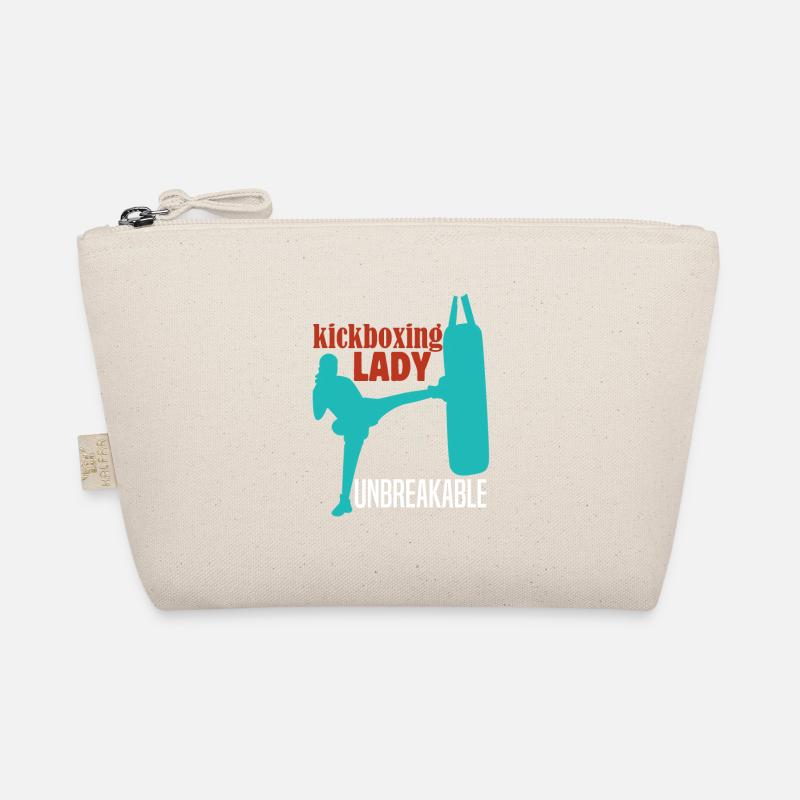 Kickboxen Lady Muay Thai Combat Workout Kampfsport Bio-Täschchen