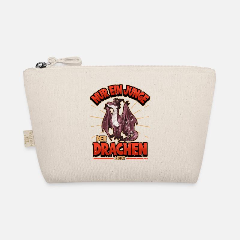 Drache Fantasy Mythologie Abenteuer Geschenk Bio-Täschchen
